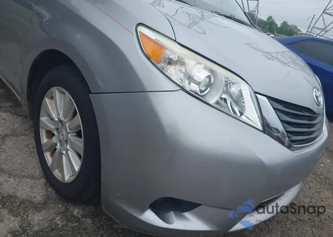 2012 Toyota Sienna Le 7 Passenger из США, поврежденный, VIN 5TDJK3DC0CS043355